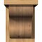 Ekena Millwork Carmel Smooth Corbel w/Backplate, Western Red Cedar, 7 1/2"W x 10"D x 10"H COR08X10X10CAR01SWR - alternate 4